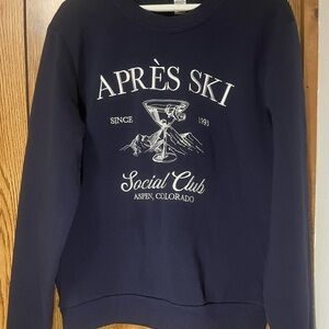 Après Ski Social Club Navy Sweater